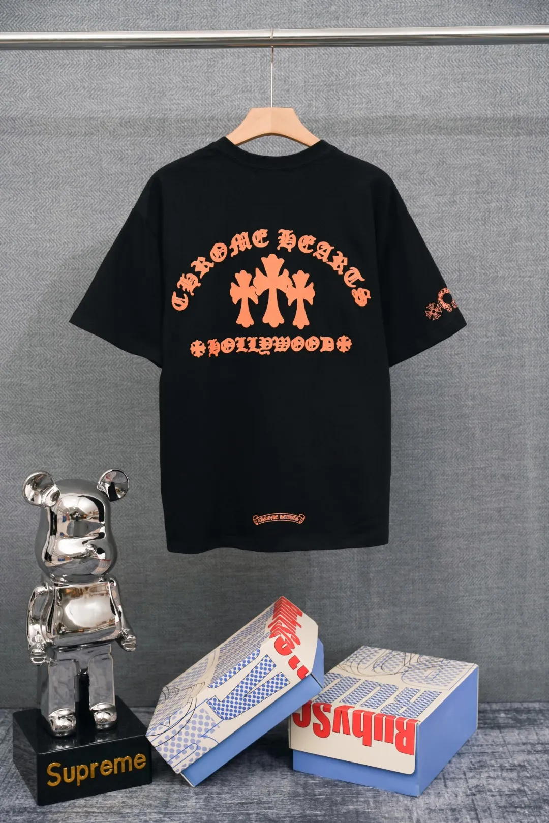 DT 10 60 Chrome Hearts T ， ， Black White S-XL
